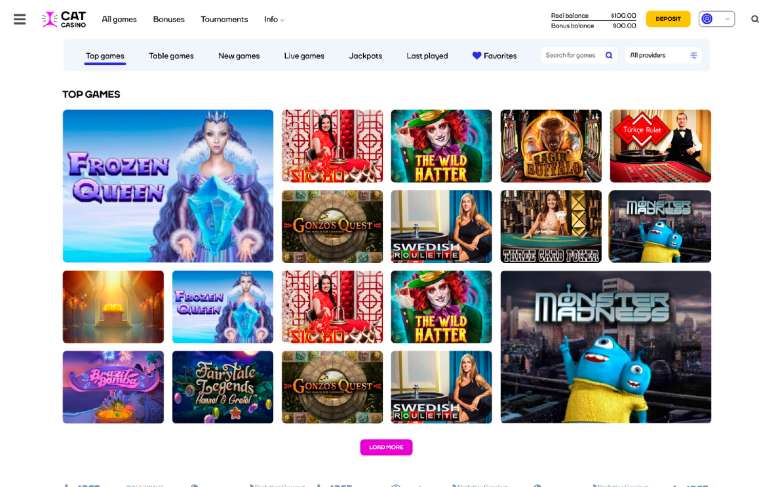 Cat casino официальный сайт