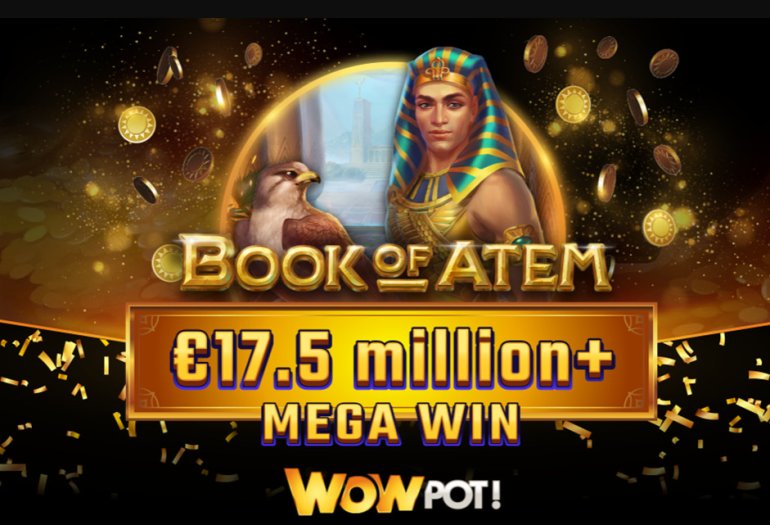32Red, Microgaming, Book of Atem: WowPot