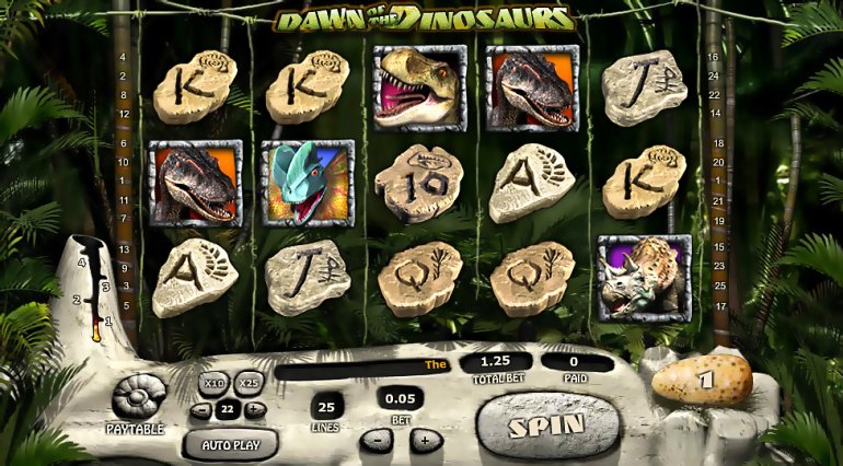 Игровой автомат Dawn of the Dinosaurs