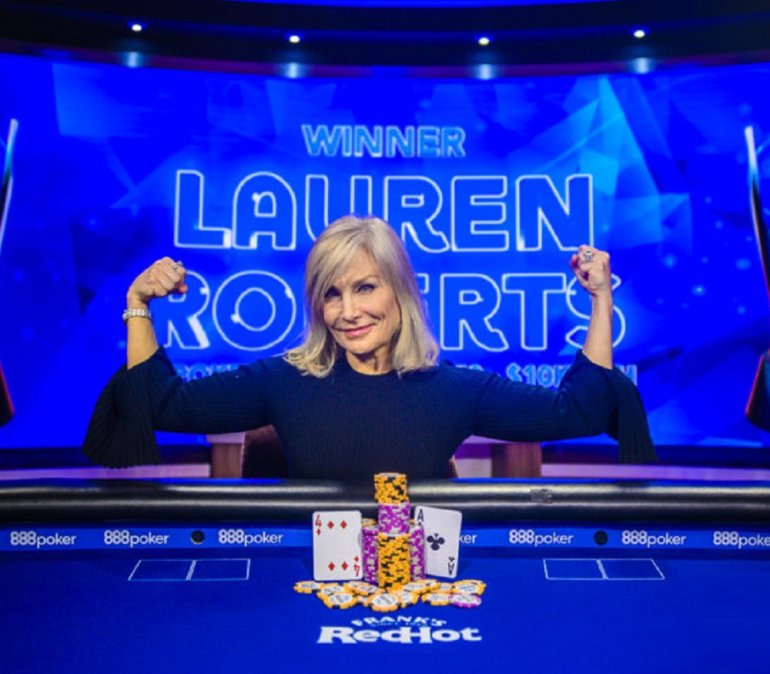 Лорен Робертс победила в турнире №3 серии 2019 US Poker Open