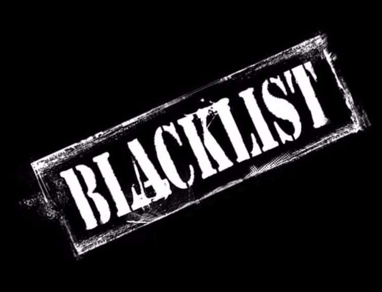 Чёрный список в Чёрный список Blacklist в Blacklist