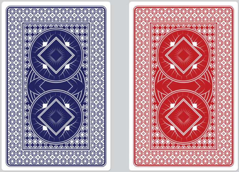 Обратная сторона карт из колоды в Рубашка Рубашка игральных карт в Card Back