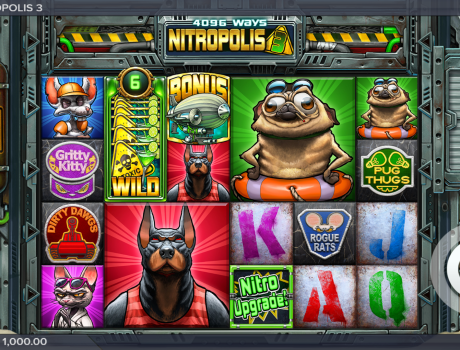 Игровой автомат Nitropolis 3 (Нитрополис 3)