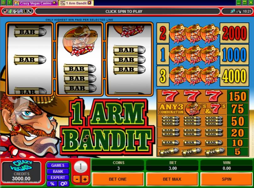 1 Arm Bandit