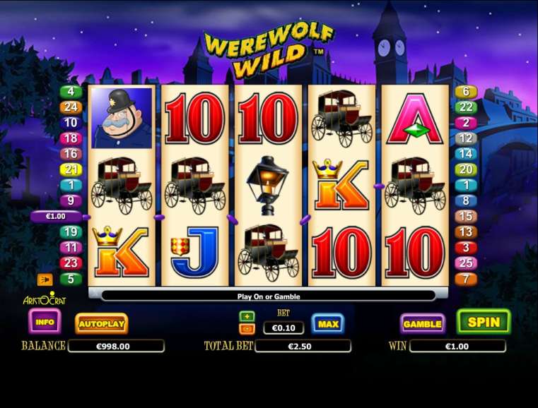 Werewolf wild игровой автомат игровые автоматы кран машина