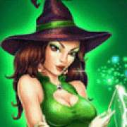 Символ Ведьма в зеленом в Halloween Fortune II