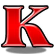 Символ K в Lovely Lady