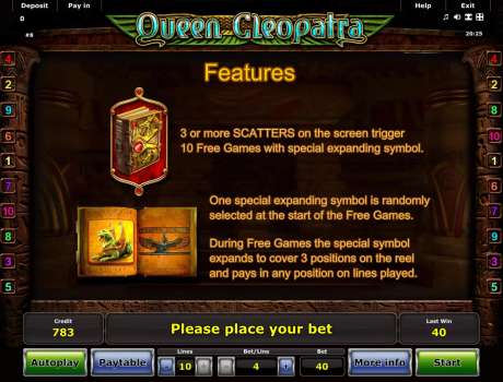 Игровой Автомат Cleopatra Queen Of Slots