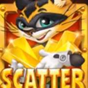 Символ Scatter Yellow Cat в Claws vs Paws