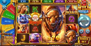 5 Wild Buffalo 2: Игровой автомат