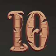 Символ 10 в Calico Jack Jackpot