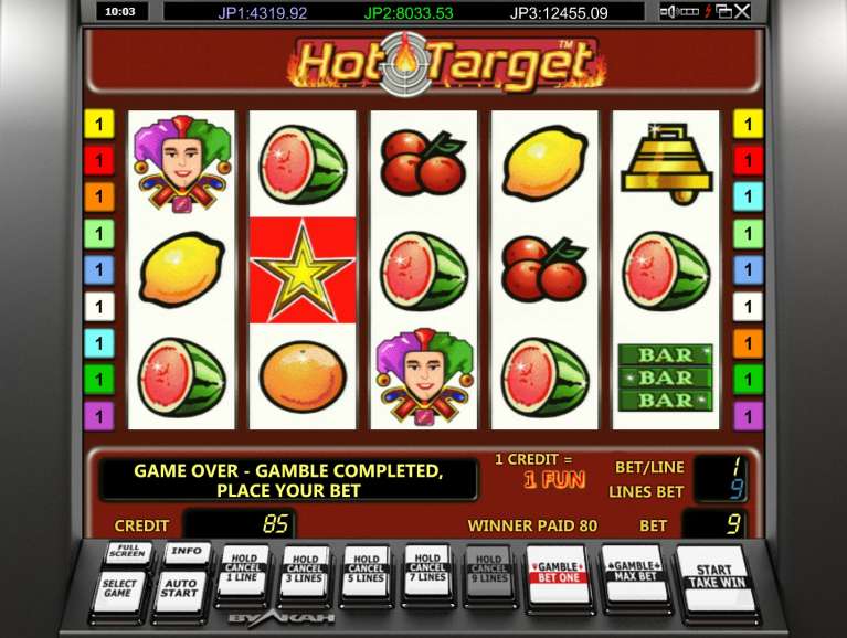 Hot target игровой автомат играть бесплатно без регистрации колумб игровые автоматы