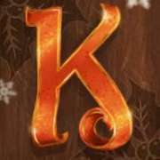 Символ K в Jingle Ways Megaways