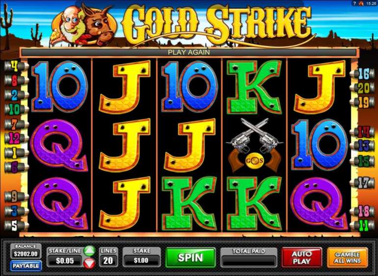 gold strike игровой автомат
