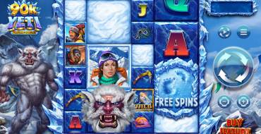 90K Yeti Gigablox: Игровой автомат