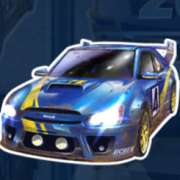 Символ Синий автомобиль в Rally 4 Riches