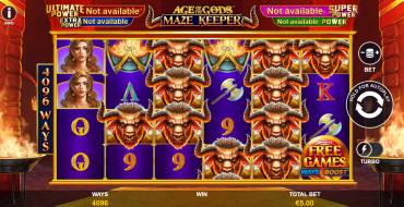 Age Of The Gods Maze Keeper: Игровой автомат