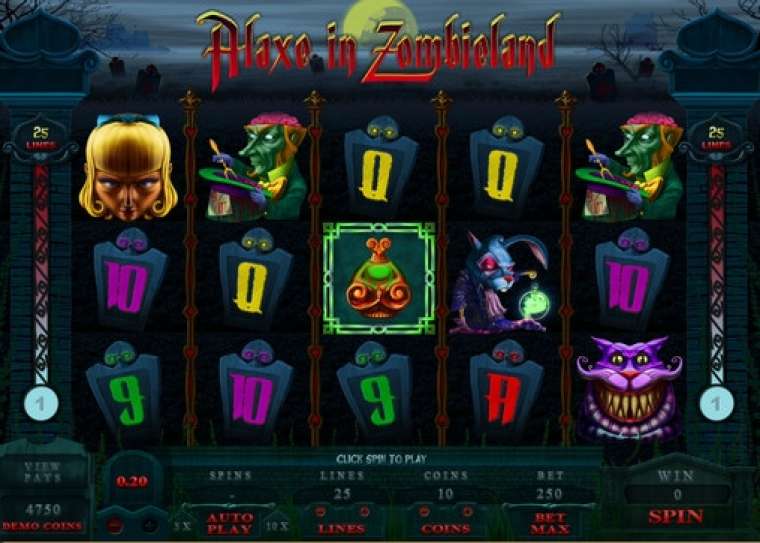 Онлайн слот Alaxe in Zombieland играть