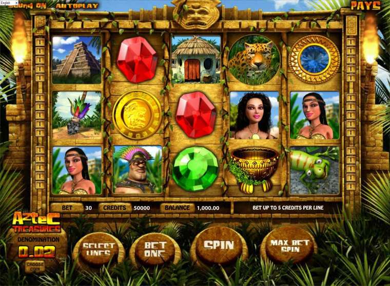Aztec Treasures 3d Игровой Автомат