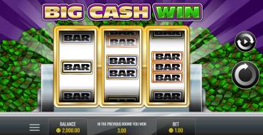 Big Cash Win: Игровой автомат