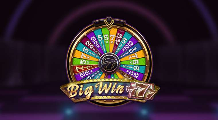 Онлайн слот Big Win 777 играть
