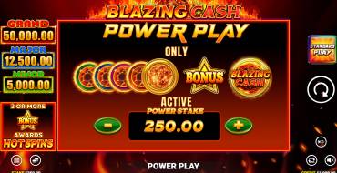 Blazing Cash: Уникальные функции