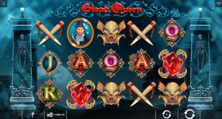 Видео покер Blood Queen демо-игра