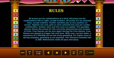 Book of Ra: Правила игры