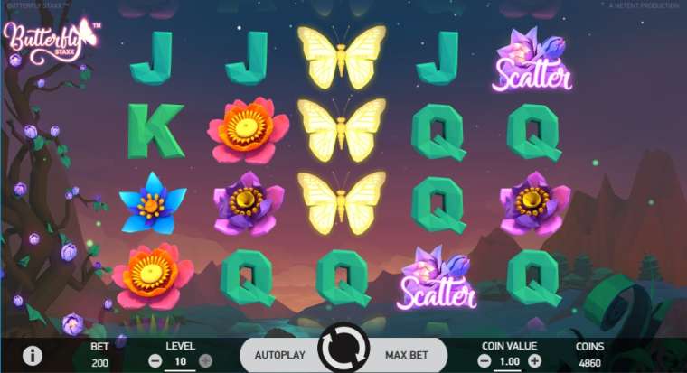 игровой автомат бабочки играть