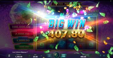 Cash 'N Riches Megaways: Выигрыши