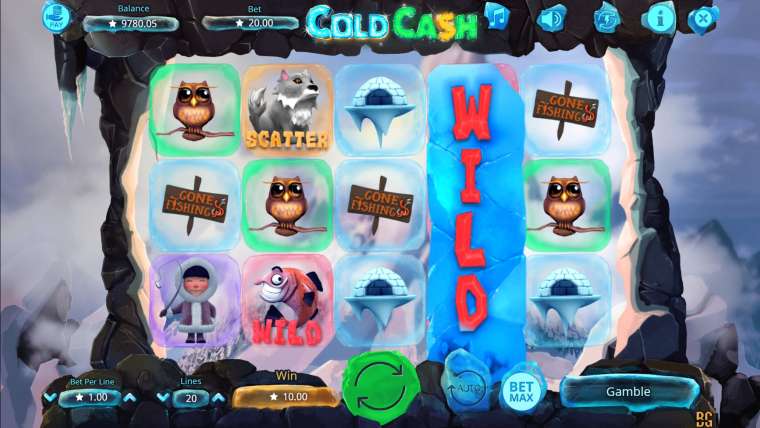 Видео покер Cold Cash демо-игра