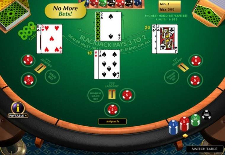Видео покер Crazy Blackjack демо-игра