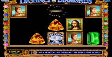 Da Vinci Diamonds: Уникальные функции