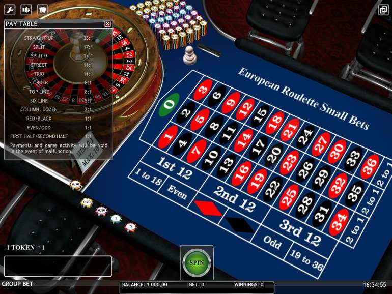Рулетка European Roulette Small Bets 🌐 от iSoftBet (Европейская рулетка ...