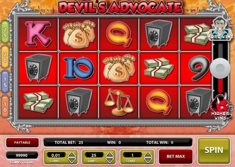 Онлайн слот Devil’s Advocate играть