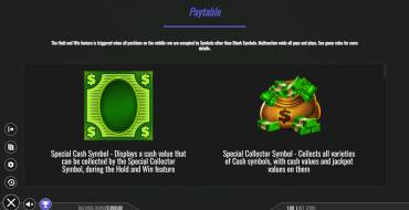 Dolla Dolla Bill: Таблица выплат