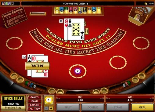Блэкджек Double Exposure Blackjack