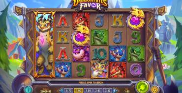 Dragonfate’s Favor: Игровой автомат