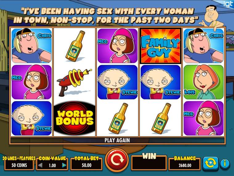 Онлайн слот Family Guy играть