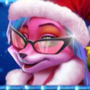 Символ Лиса в очках в Mystery Fox Christmas Party