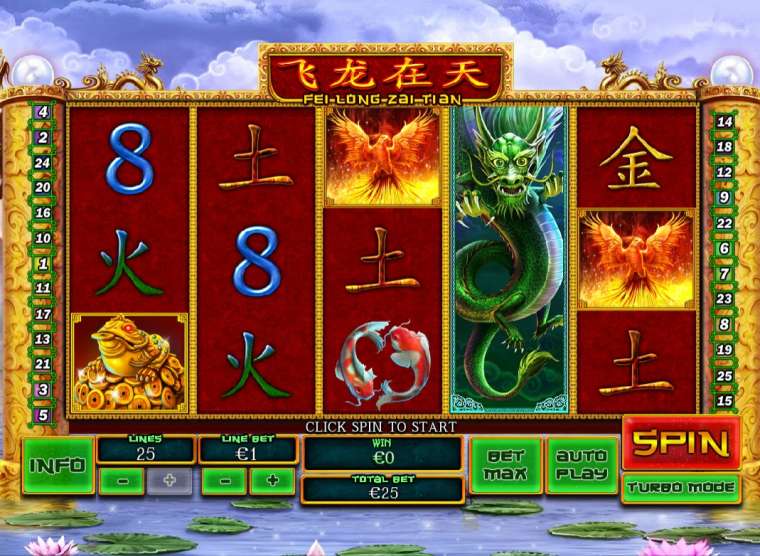 Видео покер Fei Long Zai Tian демо-игра