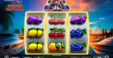 Fortune Capybara: Игровой автомат