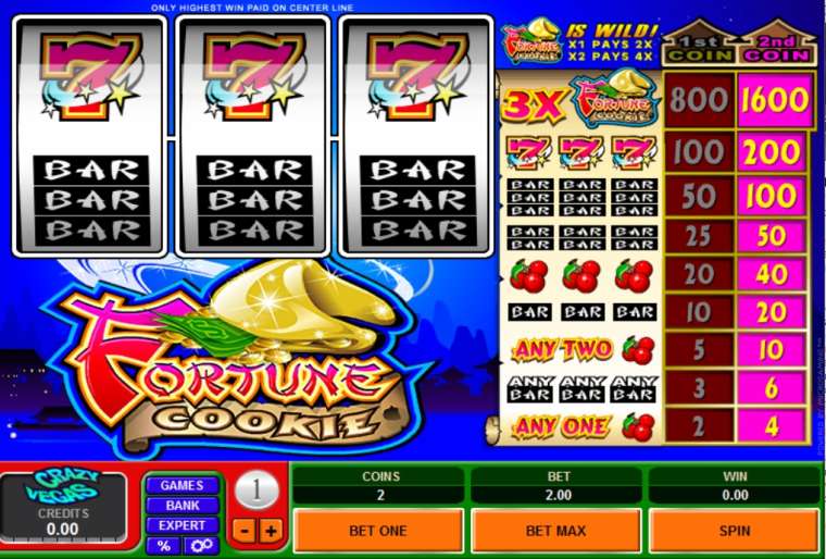 fortune cookie игровой автомат