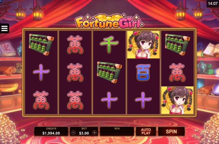 Видео покер Fortune Girl демо-игра