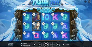 Frozen Yeti Dice: Игровой автомат