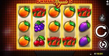 Fruits Royale 5: Интерфейс