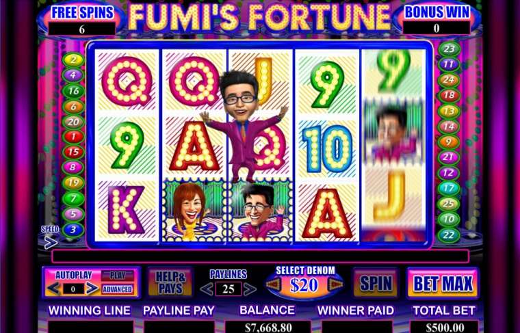 Видео покер Fumi’s Fortune демо-игра