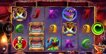 Genie Jackpots Wishmaker Jackpot King: Игровой автомат
