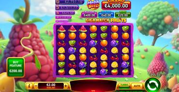 Giga Match Fruits: Игровой автомат