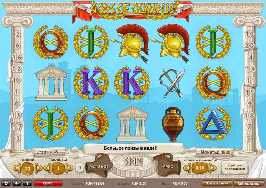 Gods of Olympus